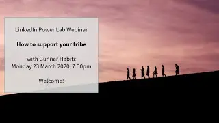 How to support your tribe