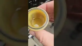 Low pressure fuel filter change on a 2021 Mercury 60Hp EFI outboard. #shorts