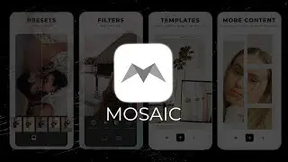 The BEST APP for making INSTAGRAM content in 2022! // MOSAIC PHOTO AND STORY EDITOR