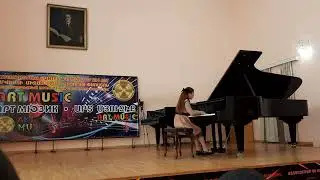 Моя дочь вновь победила! Ф. Шопен-этюд революционный , но. 12 , С Рахманинов-Элегия .
