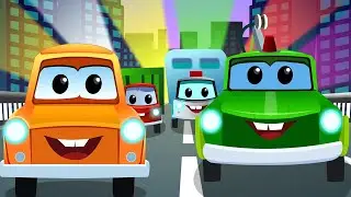 We Are The Trucks, Vehicle Song and Preschool Rhyme for Babies