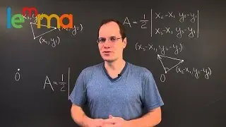 Linear Algebra 14TBD: Area of a Triangle as a Function of Its Cartesian Coordinates