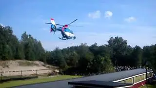 Polishelikopter landar i kallebäck