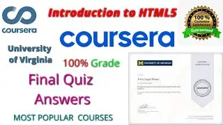 Coursera:Introduction To HTML 5 Quiz Answers and Final Assignment Solutions | Final Project HTML 5