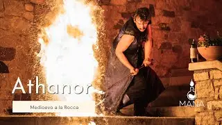 Athanor a Medioevo a la Rocca 2023 🔥 Spettacolo per rievocazione medioevale con effetti pirotecnici