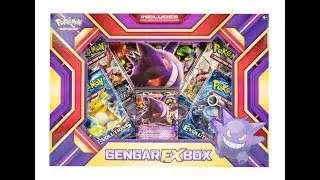 Unboxing Pokemon TCG Gengar EX Box