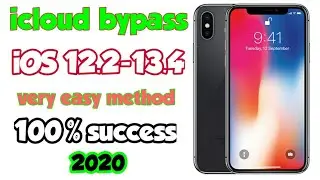 iCloud bypass ios 12.2-13.4 supported model iPhone 5s to iPhone X, easy method 2020