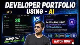 Build a Stunning Developer Portfolio in 10 Minutes (FREE) using AI + GitHub Pages | AI | Ep - 02
