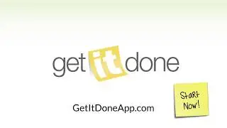 Get It Done app series: Get It Started