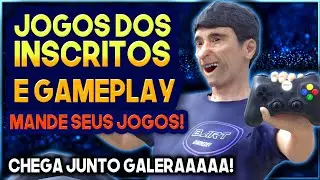 JOGANDO JOGOS DOS INSCRITOS E TROCANDO IDEIAS (LIVE) 