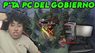 MAKAKONG LO VUEVE HACER LE ECHA LA CULPA A SU PC DEL GOBIERNO EN UNA PARTIDA INTENSA DE DOTA