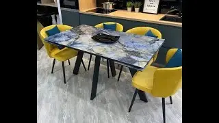 Стол НЕО 2 стекло Магеллан Первый Магазин Мебели