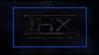 THX Custom Certified Logo: "Eclipse" (Blue Rectangle Version)
