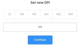 convert to custom dpi like 72, 100, 200, 300, 600