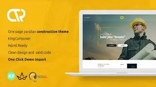 Consta - One Page Construction WordPress Theme | Themeforest Website Templates and Themes