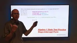 Slope-Intercept Form