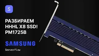 We Disassembled Samsung PM1725B — Enterprise PCIe x8 SSD Revealed! | ServerFlow