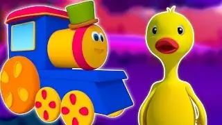 Bob Keretapi Farm Lawati | Kartun 3D untuk kanak | Popular Kanak Video | Bob Train Farm Visit