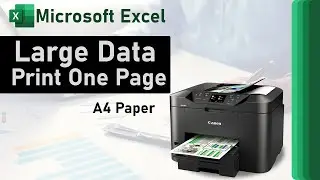 How to Print Long Data Excel Sheet? || How to Print Perfect Data|| Microsoft Excel || By Hari Sir