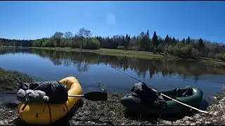 Снова идем по реке  | весна и пакрафты