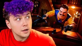 ОТСТАНЬ от МЕНЯ!! 👀 Первый раз играю в ПРИВЕТ СОСЕД (Hello Neighbor) 2 акт
