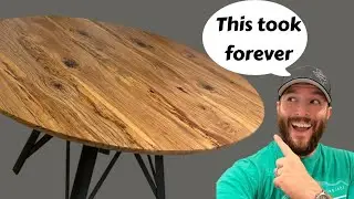 It Took Me Two Years To Build This Dining Table || How To Build A Dining Table
