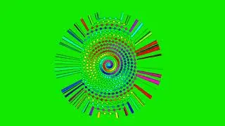 green screen colourful abstract drain art graphics motion overlay loop animation video
