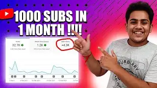 I got 1000 subscribers in 3 months-here's how