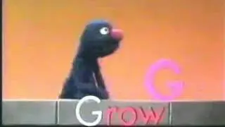 Classic Sesame Street - Grover and the growing G