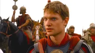 Titus Pullo Meets Grown-up Augustus Octavian on a Battle Field (ROME HBO) [HD Scene]