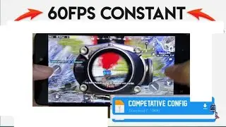 (60fps)  How to Fix Lag  in Pubg  Mobile V3 | 60 fps Competative Config (No Blur)
