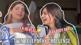 Twin Telepathy challenge with ​⁠@kajalthegreat