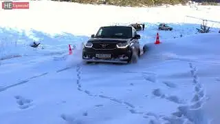 УАЗ Патриот под гору