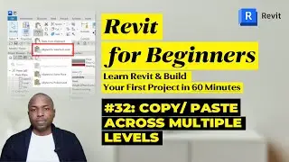 Revit Tutorial for Beginners: Part 32: How to Copy Objects Across Multiple Levels at Once
