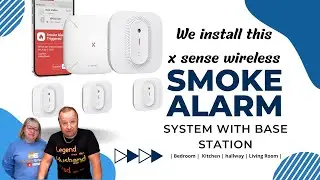 We install The X-Sense Smart Smoke Alarms with voice and wifi functions in my house