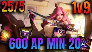 ¡ROMPÍ el JUEGO! 😱 ¡¿RECORD de AP con Katarina!? 🏁