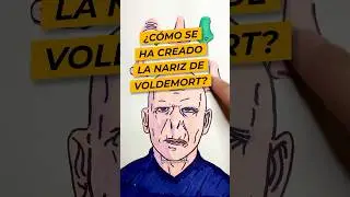 Así se hizo la nariz de Voldemort #blender #vfx #harrypotter