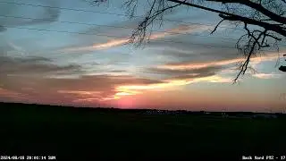 Huntsville, Texas Sunset - 2024-08-18