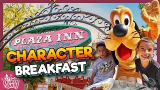 Disneyland's Plaza Inn Character Breakfast FULL EXPERIENCE & Review