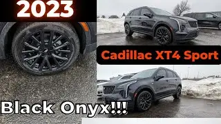 2023 Cadillac XT4 Sport Black Onyx package!!!!