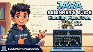 Mixed Input in Java | String, Double, Int (Easy Trick) 
