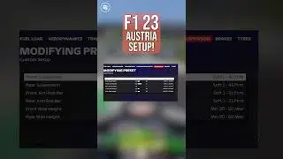 #F123 Austria Setup! 🏎️ #shorts