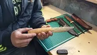 обзор Готовых Работ НОЖ из стали ШХ15 и 9хс