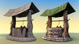 Modelling a well in Maya 2015 tutorial..
