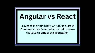 React vs Angular comparison