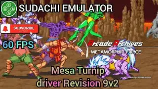 60 FPS playable | Arcade Archives METAMORPHIC FORCE | Sudachi Emulator on android.