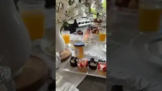 Время завтраков на террасе 💛