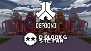 D-Block & S-Te-Fan - Defqon.1 Minecraft Weekend Festival 2024 (FAN MADE)