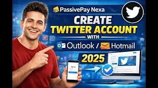 How to Create Twitter Account Using Outlook / Hotmail | Twitter Sign Up Tutorial (2025)