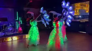 Потрясающее световое шоу от команды Show 1 Baku \ Light Girls by Show 1 Baku